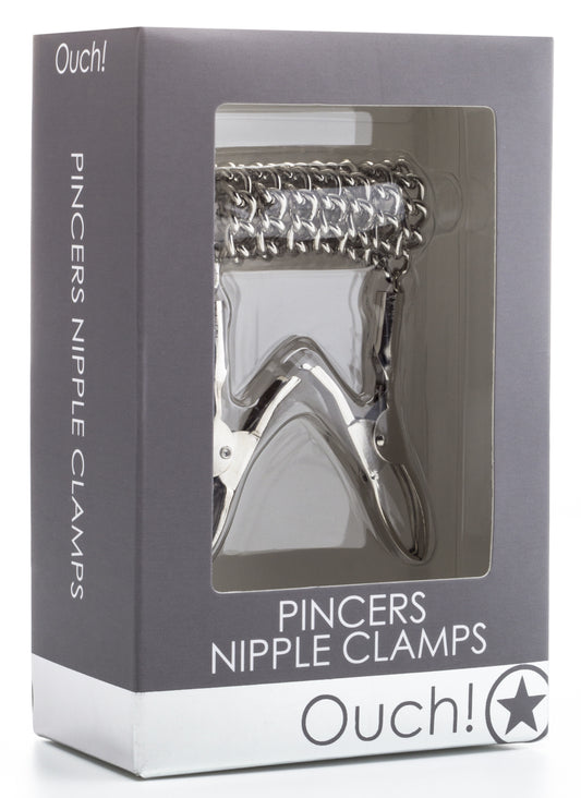 Pinces pour tétons Pincers Chaîne 35cm Métal