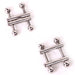 Pinces pour tétons Square End Ball x2