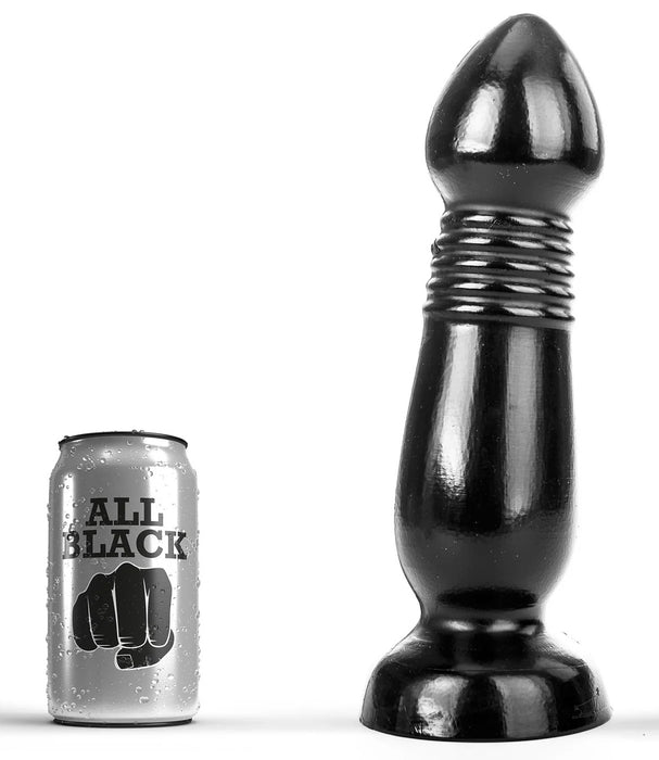 Plug AB89 Flesh Flute All Black 25 x 7.5cm