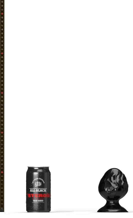 Plug ABS24 The Dumbbell All Black Steroïd 10 x 8cm