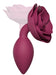 Plug anal bijou Open Roses M 8 x 3.3cm Rose