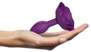 Plug anal Bijou Open Roses S 8 x 2.9cm Violet