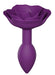 Plug anal Bijou Open Roses S 8 x 2.9cm Violet