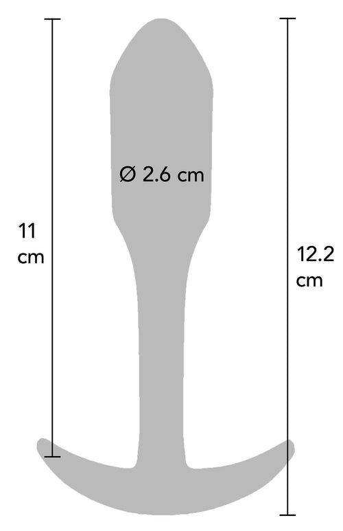 Plug anal Mini Smooth L 11 x 2.6cm