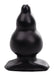 Plug anal Triply 10.5 x 6cm Noir