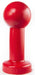 Plug anal ZIZI BIG POP 13 x 6 cm Rouge