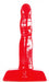 Plug anal ZIZI FINGER FUCK 10 x 2.5 cm Rouge