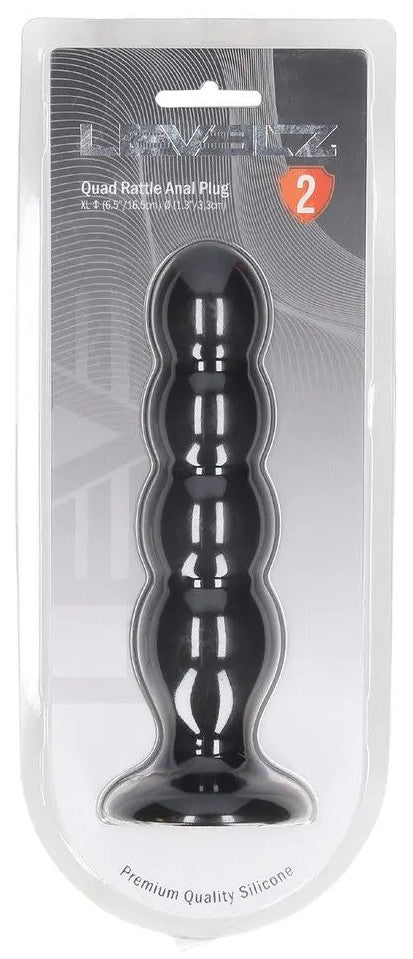 Plug avec Bille Quad Rattle 15 x 4cm