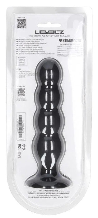 Plug avec Bille Quad Rattle 15 x 4cm