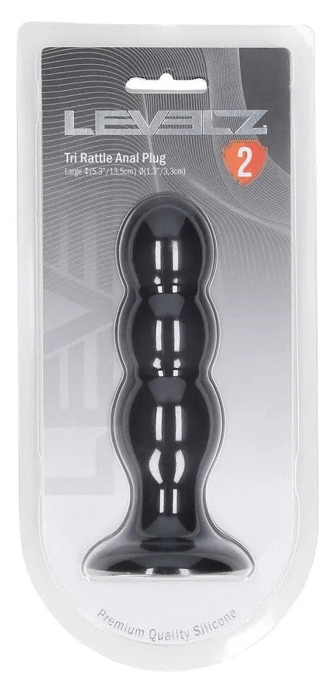 Plug avec Bille Tri Rattle 12 x 3.7cm