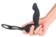 Plug avec Cockring Langer P-Spot 10 x 3 cm