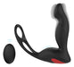 Plug avec Cockring Langer P-Spot 10 x 3 cm