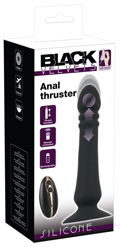 Plug avec poussée Thrust Velvet 18 x 4.4cm