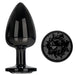 Plug Bijou AfterDark L 8 x 4cm Noir