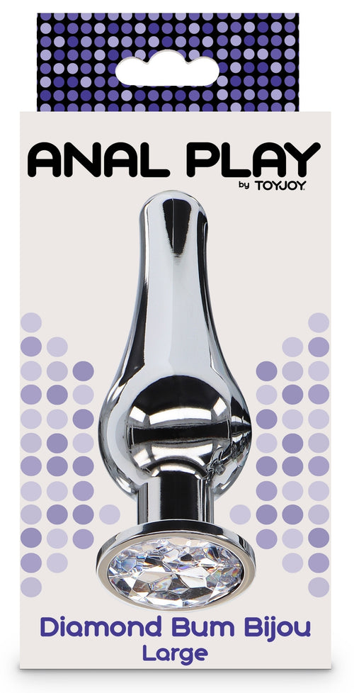 Plug bijou anal Diamond Bum L 12 x 4.1cm
