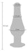Plug Bijou anal Diamond Bum S 9 x 3.2cm