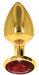 Plug bijou anal Jewel Taboom 8 x 4cm
