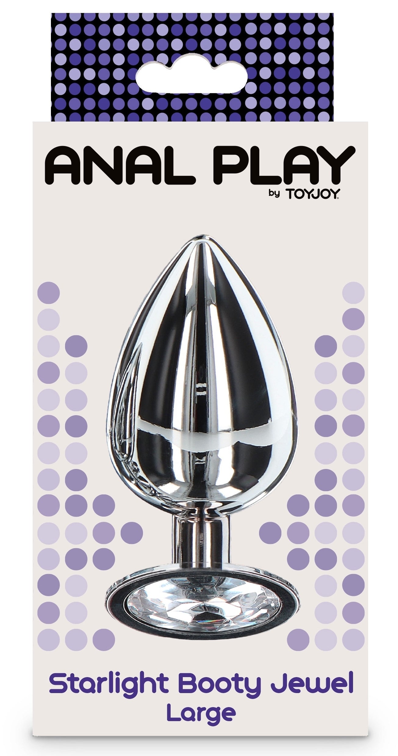 Plug Bijou anal Starlight Booty L 8.5 x 3.8cm