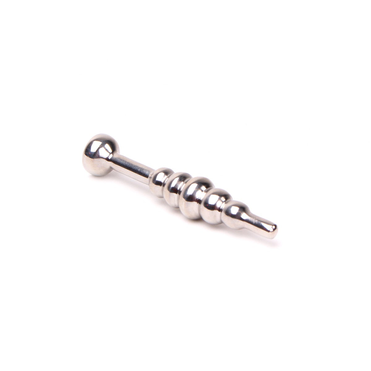 Plug bijou d'urètre Ball Dipstick Transparent 6cm 12mm