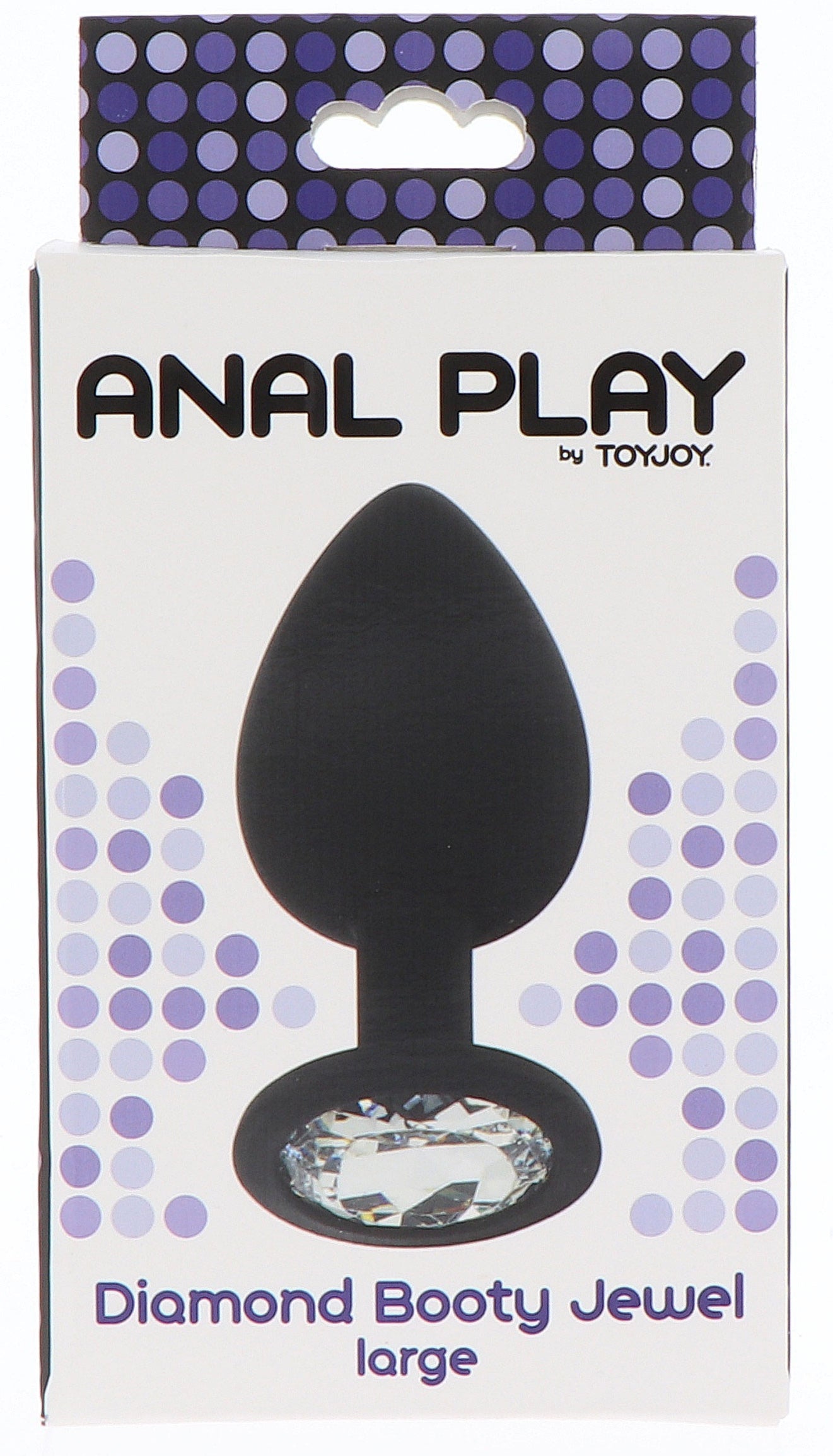 Plug Bijou Diamond Booty L 9 x 4 cm