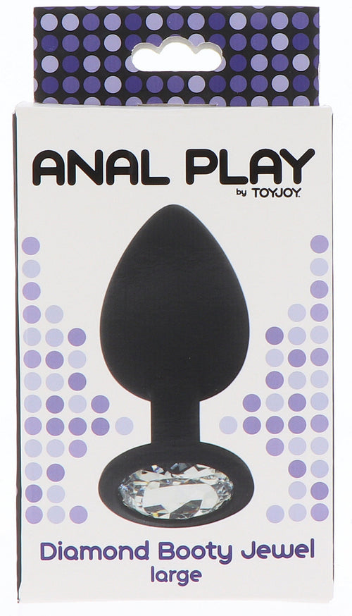 Plug Bijou Diamond Booty L 9 x 4 cm