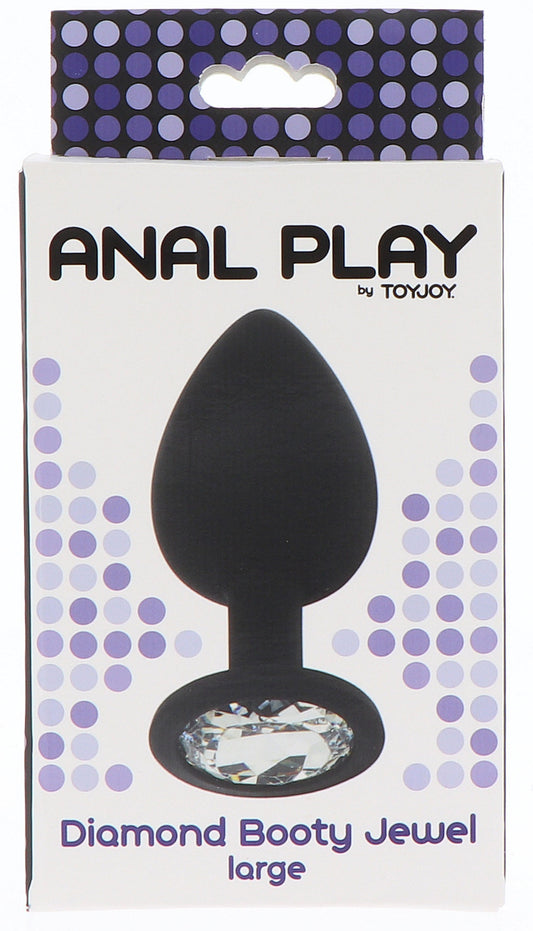 Plug Bijou Diamond Booty L 9 x 4 cm