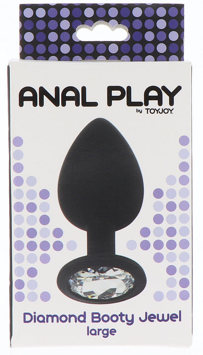 Plug Bijou Diamond Booty L 9 x 4 cm