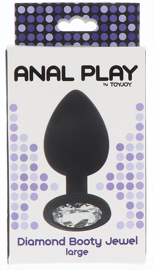 Plug Bijou Diamond Booty L 9 x 4 cm