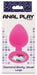 Plug Bijou Diamond Booty L 9 x 4cm Rose