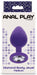 Plug Bijou Diamond Booty M 7 x 3.5cm Violet