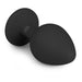 Plug bijou Diamond noir 7 x 3.3cm