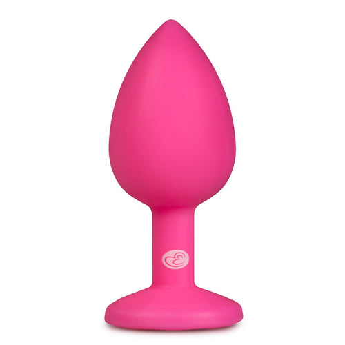 Plug Bijou Diamond Rose 6 x 2.7cm