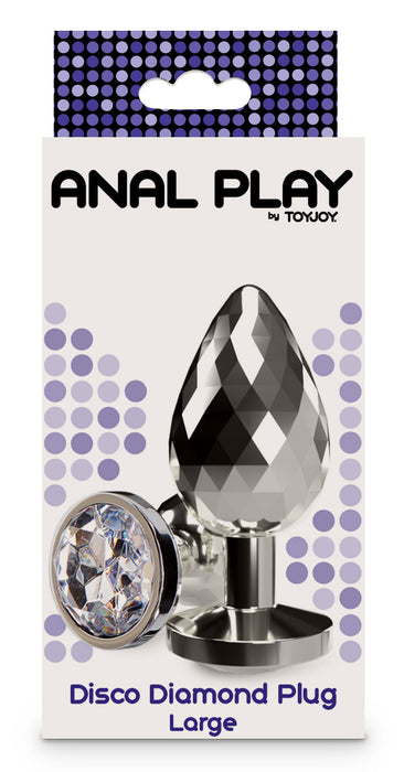 Plug Bijou Disco Diamond L 8.5 x 3.8 cm