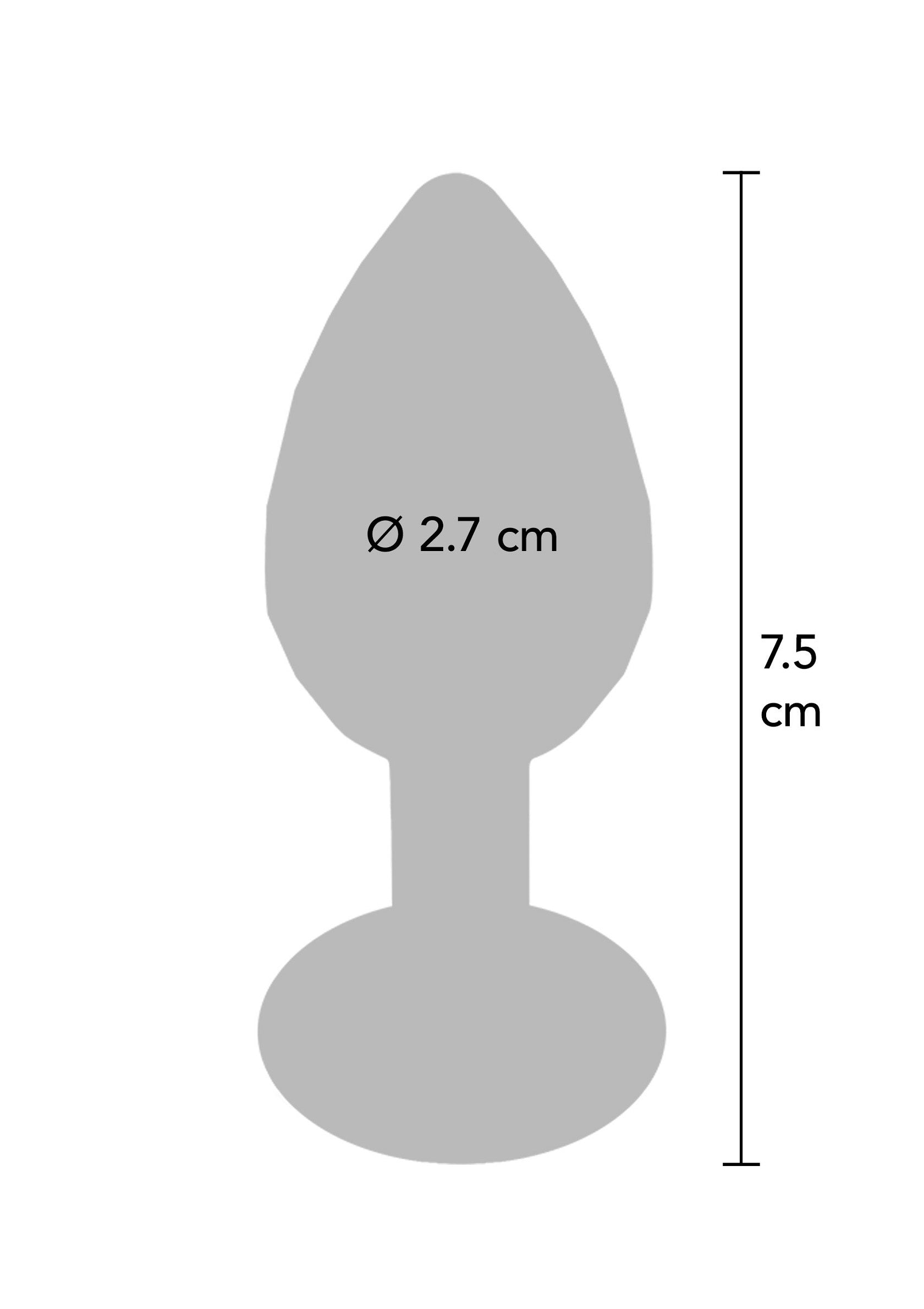 Plug Bijou Disco Diamond S 6 x 2.6 cm