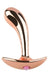 Plug bijou en métal Incurve L 12 x 3.5cm