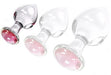 Plug Bijou en Verre Diamond Glassy S 6.5 x 2.7cm