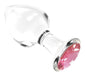 Plug Bijou en Verre Diamond Glassy S 6.5 x 2.7cm