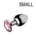 Plug bijou Gem Rose 6.5 x 2.7 cm