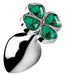 Plug bijou Lucky Gem Trèfle 7.5 x 3.2 cm
