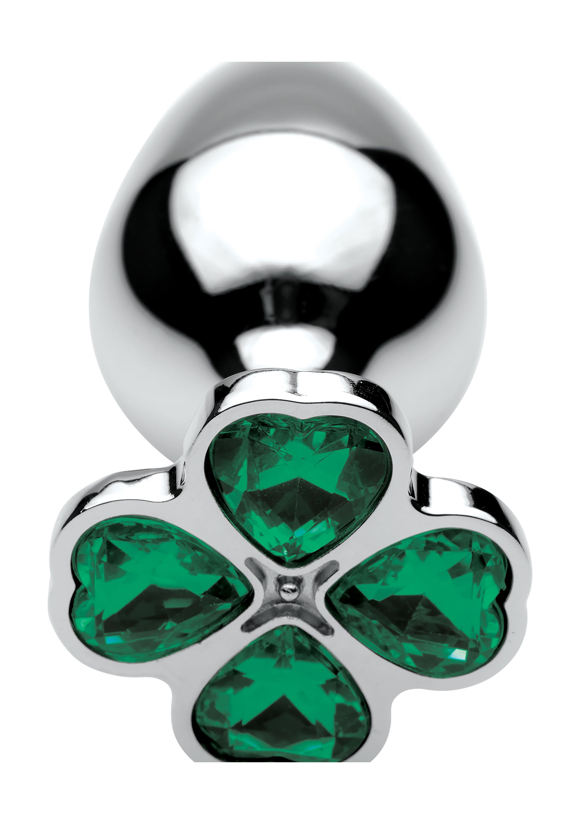 Plug bijou Lucky Gem Trèfle 9 x 4 cm