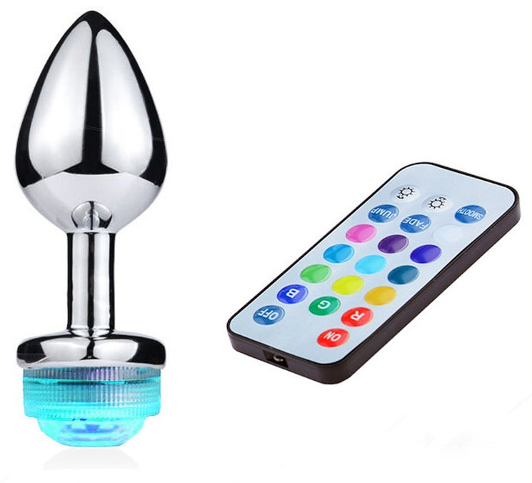 Plug Bijou lumineux LIGHT LED L 8 x 4cm