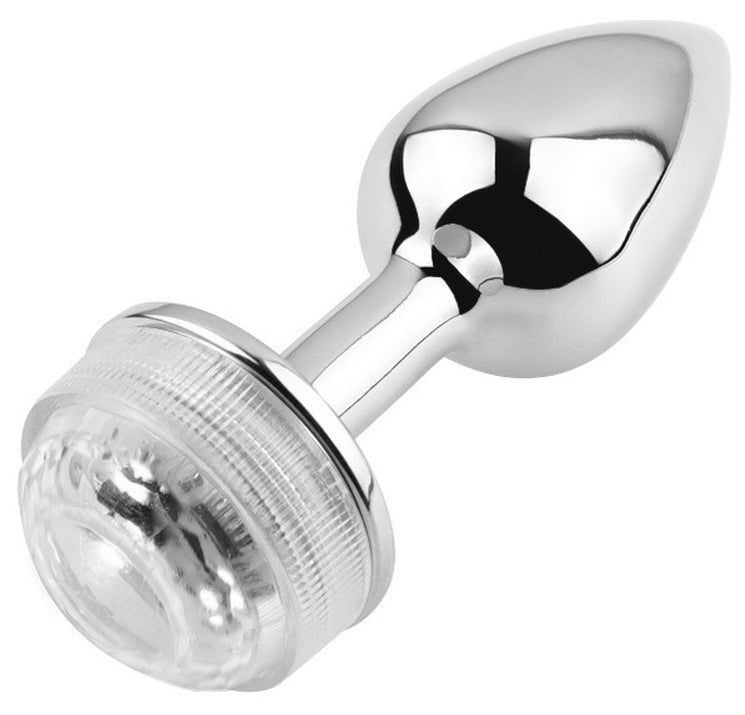 Plug Bijou lumineux LIGHT LED L 8 x 4cm