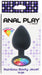 Plug bijou Rainbow L 9 x 4 cm
