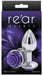 Plug Bijou Rear S 6 x 2.7cm Argenté-Violet