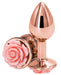 Plug Bijou REAR S 6 x 2.7cm Rose-Rose