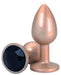 Plug Bijou Shine like a star 6 x 2.7cm Or