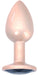 Plug Bijou Shine like a star 6 x 2.7cm Or