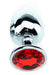 Plug bijou Spolly Medium - Rouge 7 x 3.4cm