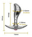 Plug Bijou Stim Point G M 9 x 3 cm