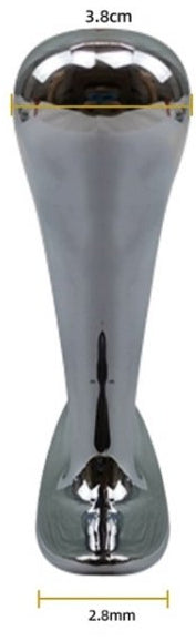 Plug Bijou Stim Point G M 9 x 3 cm